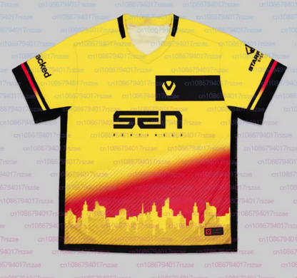 Valorant Sentinels Yellow Sunset Jersey – Esports Teamwear for Fans, Gamers & Collectors