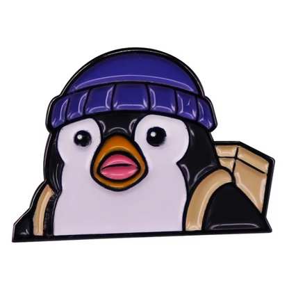 Valorant Penguin Spray Pin – Collectible Enamel Badge for Fans, Cosplay & Display