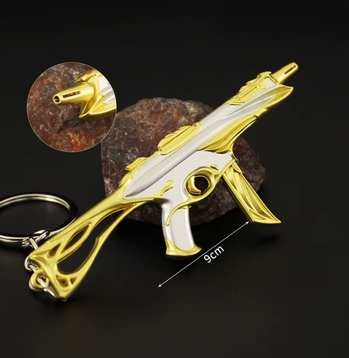 Valorant Sovereign Stinger Keychain – Mini Replica Weapon Accessory for Fans & Collectors