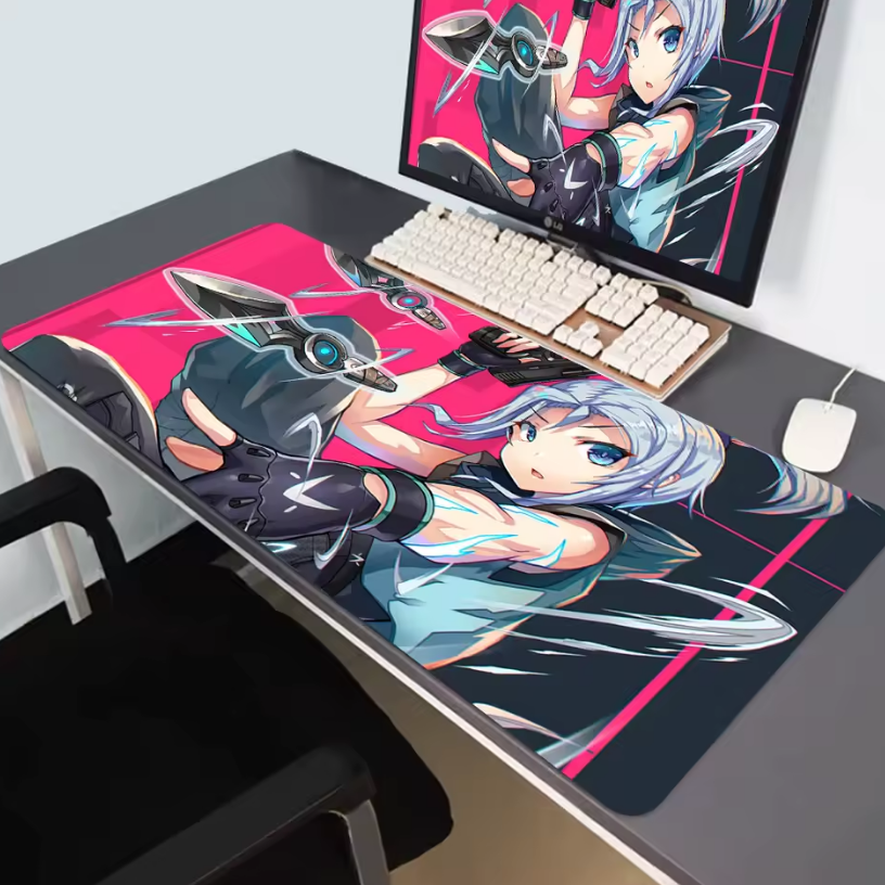 Valorant Jett Mousepad – High-Precision Gaming Desk Mat for Fans, Streamers & Collectors