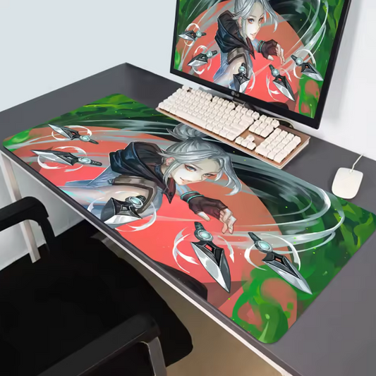 Valorant Jett Mousepad – High-Precision Gaming Desk Mat for Fans, Streamers & Collectors