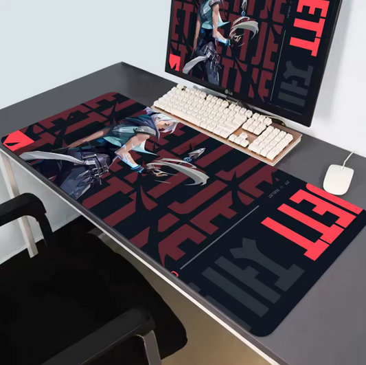 Valorant Jett Mousepad – High-Precision Gaming Desk Mat for Fans, Streamers & Collectors