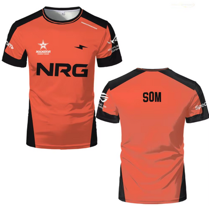 NRG Valorant Jersey – Orange Edition | Esports Teamwear & Gaming Apparel