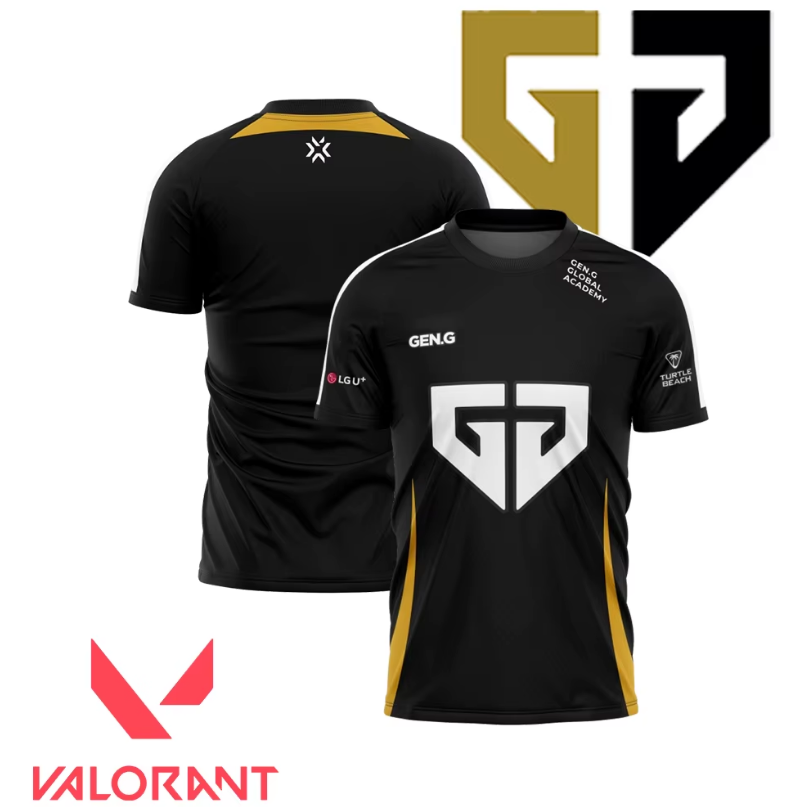 Gen.G Valorant Jersey – Esports Teamwear & Gaming Apparel