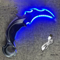 LED Valorant Karambit – Real-Life Glow-in-the-Dark Knife Replica | Night Market Cosplay & Gaming Collectible