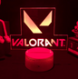 LED Valorant Agent Lamp – Night Market Desk Light | Gaming Room Decor & Collectible Gift