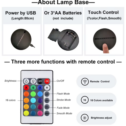 LED Valorant Agent Lamp – Night Market Desk Light | Gaming Room Decor & Collectible Gift