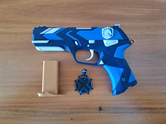 Team Liquid VCT Classic | 40cm Valorant Pistol Replica with Keychain