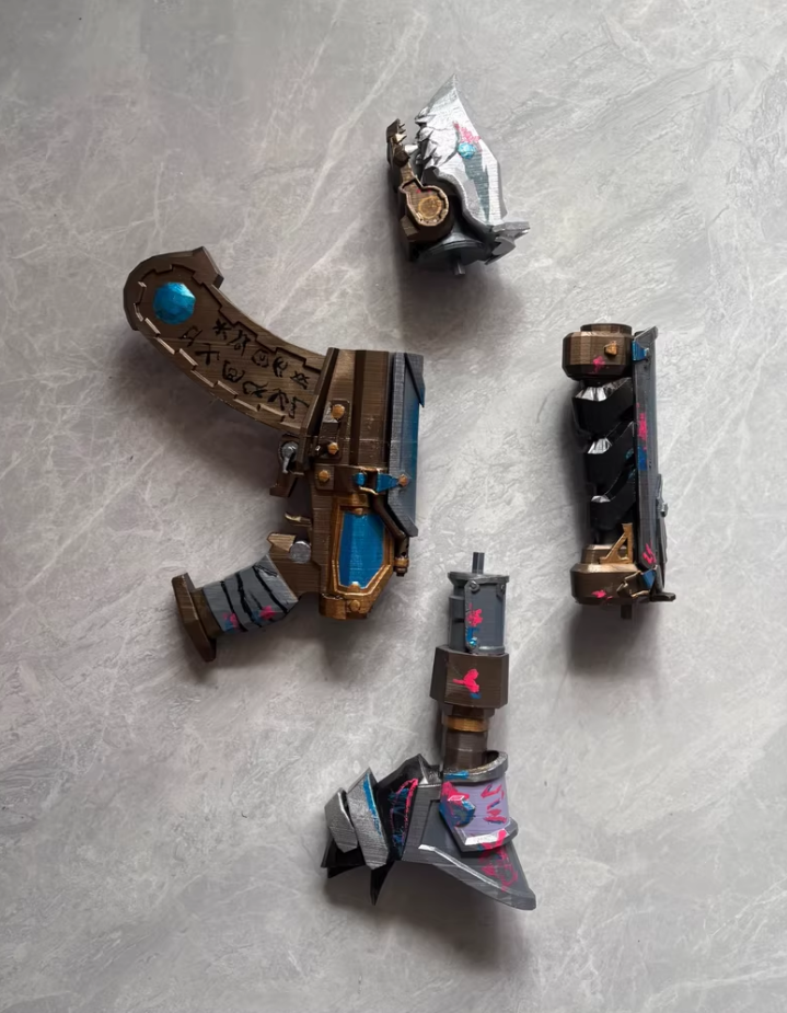 Arcane Vandal Valorant Prop IRL l High-Quality Cosplay & Collectible