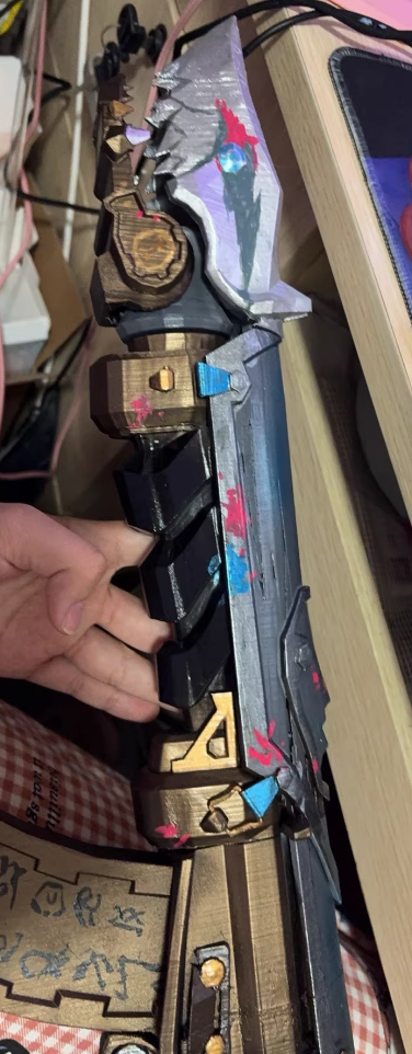 Arcane Vandal Valorant Prop IRL l High-Quality Cosplay & Collectible