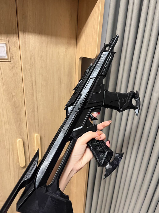 Matte Black Kuronami Vandal Replica | Valorant-Inspired Prop Gun
