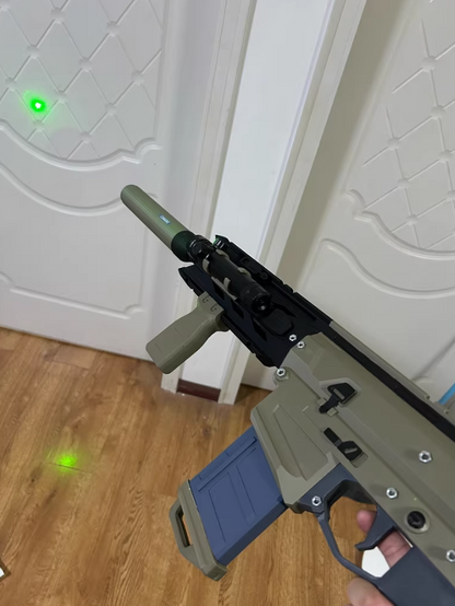 Night Market Solid Camo Recon Phantom w/ Laser – Real-Life Tactical Rifle Replica | Gaming Display Prop & Collectible