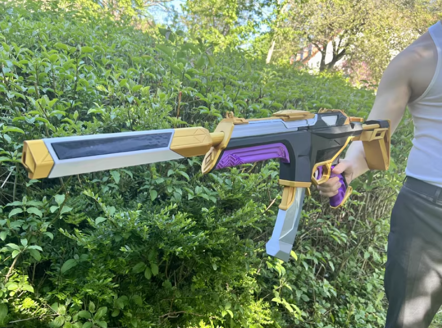 Night Market Prime Spectre – Real-Life SMG Replica | Gaming Display Prop & Collectible