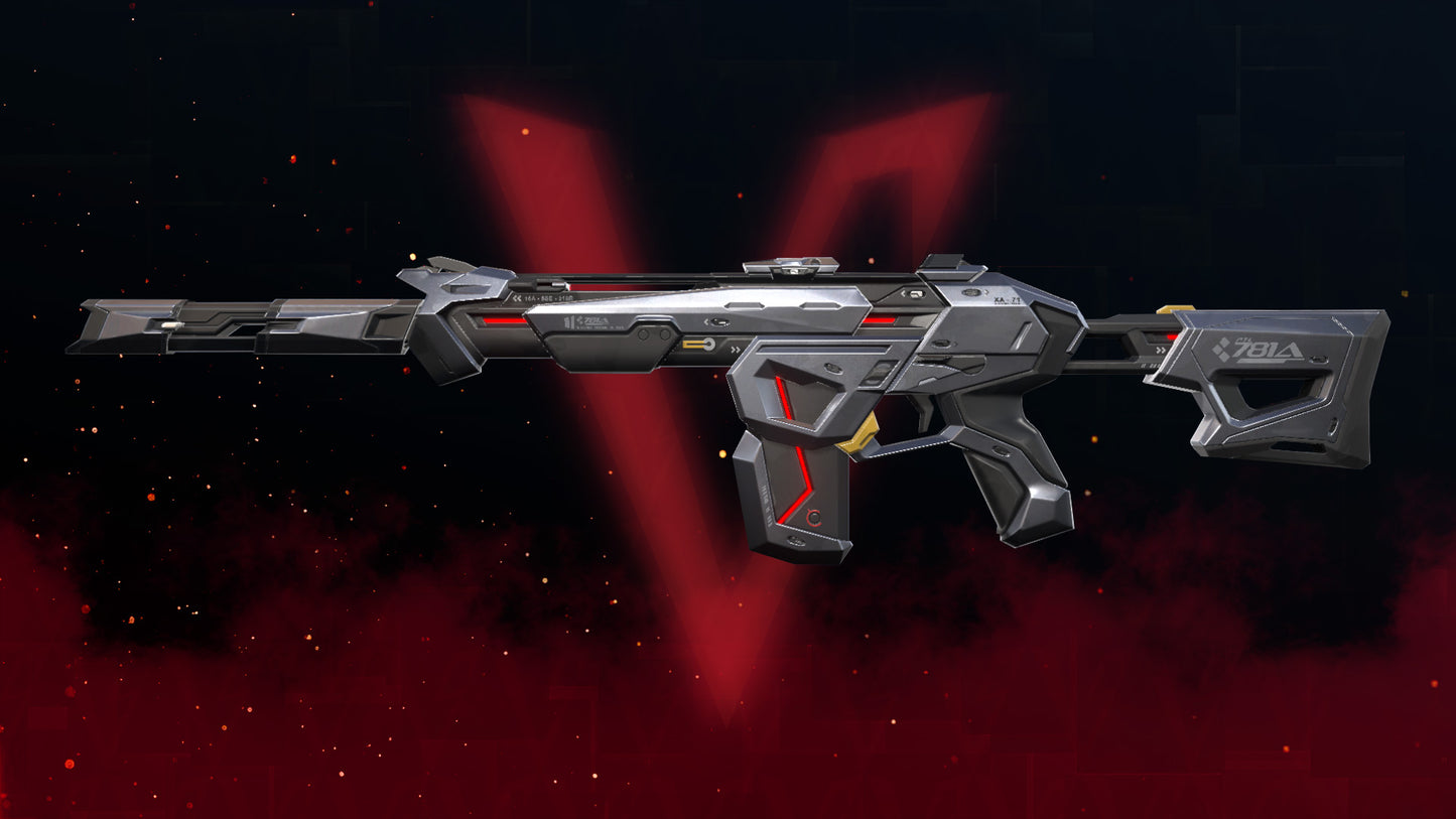 Valorant Protocol Phantom IRL Prop – Full-Scale 85cm Replica Skin for Cosplay, Display & Collectors