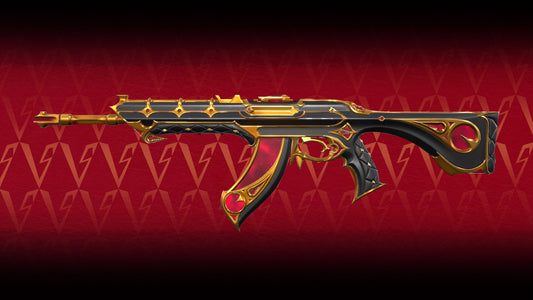 Valorant Ruin Vandal IRL Prop – Full-Scale 85cm Replica Skin for Cosplay, Display & Collectors