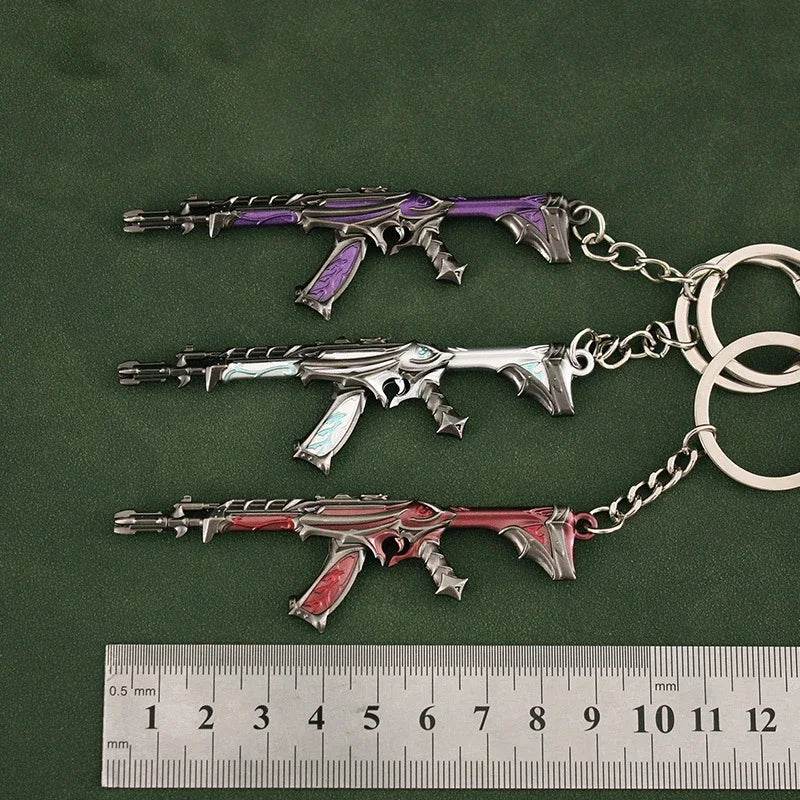 Reaver Vandal Keychain l Unique Valorant Collectible l Real-Life Reaver Skin Accessory - The Night Market