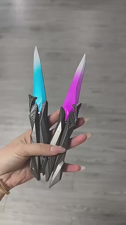 Valorant Singularity Butterfly Knife l Valorant Knife Prop IRL l